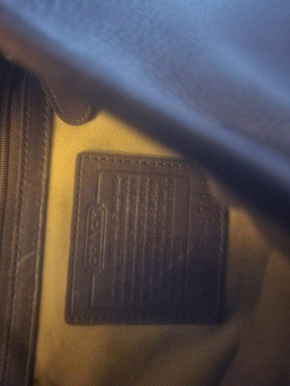 Vintage Coach Shoulder Bag - Picture 3 of 7